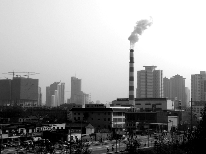Xi'an - fabbriche in mezzo alle abitazioni